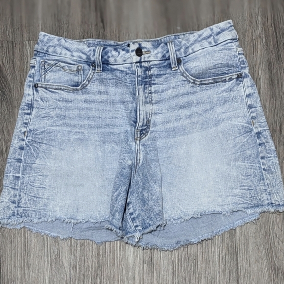 Sz 14/16 Buckle BLACK Curvy Fit 93 High Rise Acid Wash Shorts Sz 33 BBW1748 - Picture 7 of 9